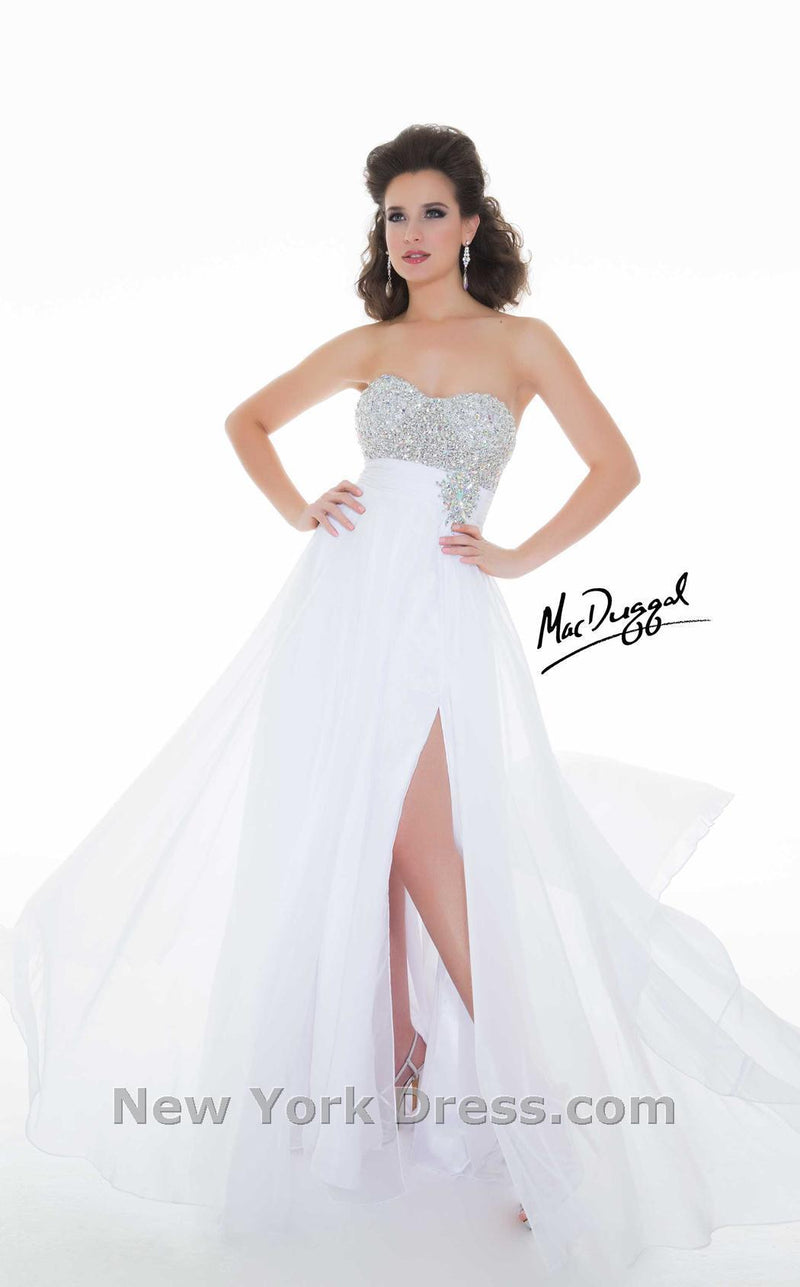 Mac Duggal 61207M White