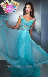 1 of 2 Mac Duggal 64402M Aqua