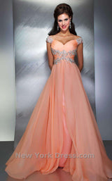 2 of 2 Mac Duggal 64402M Peach