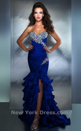 2 of 2 Mac Duggal 4970M Electric Blue