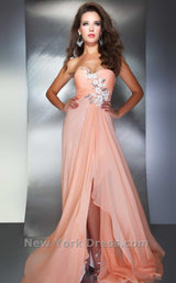 1 of 2 Mac Duggal 61197M Peach