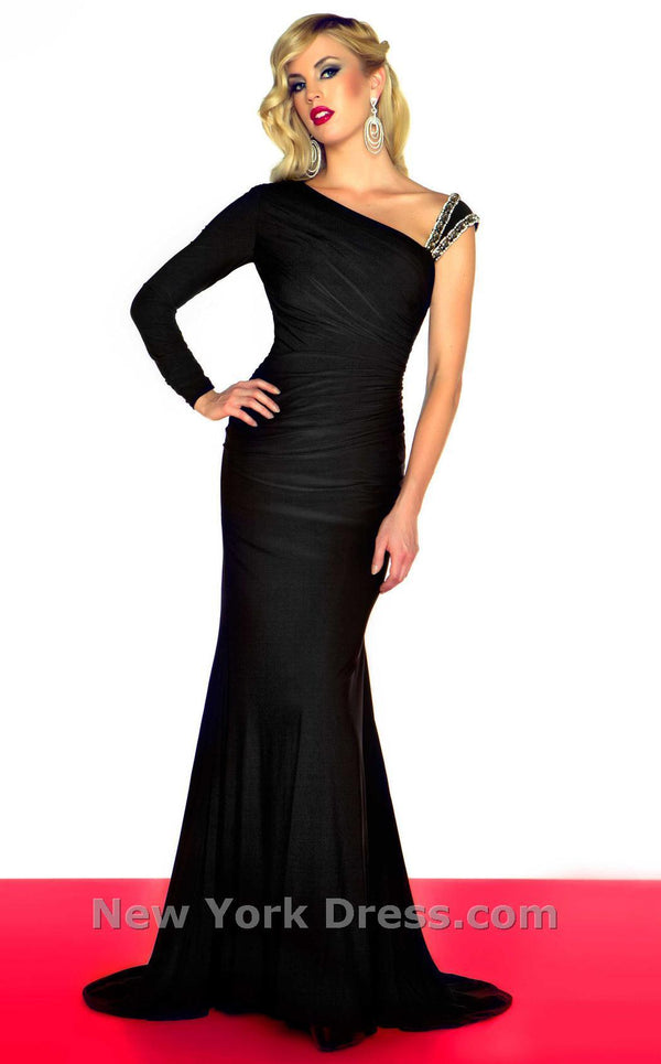 Mac Duggal 55007R Black