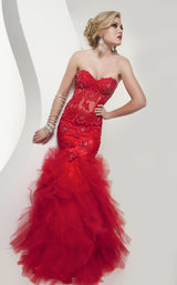 2 of 3 Jasz Couture 4920 Red