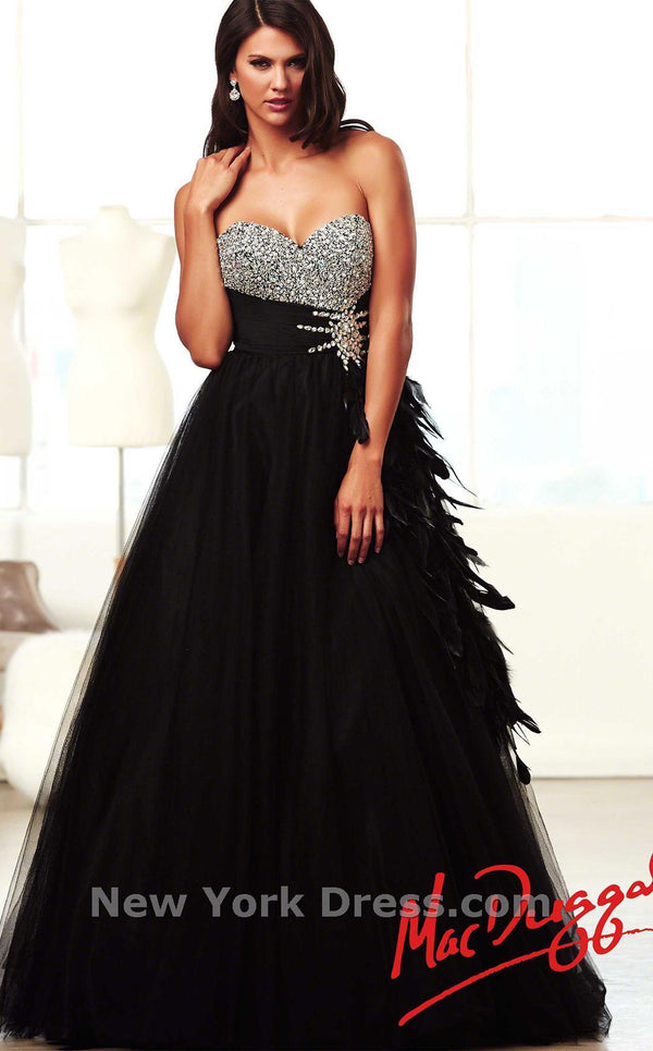 Mac Duggal 6374H Black