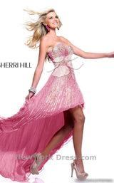 4 of 4 Sherri Hill 8502 Pink