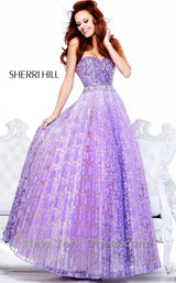 3 of 3 Sherri Hill 8505 Purple