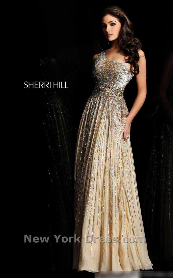 Sherri Hill 8506 Nude