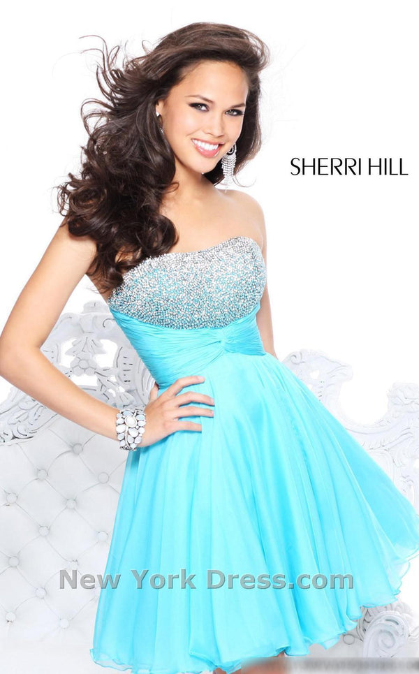 Sherri Hill 11018 Fuchsia