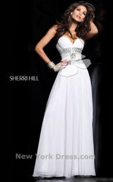 2 of 2 Sherri Hill 11019 White