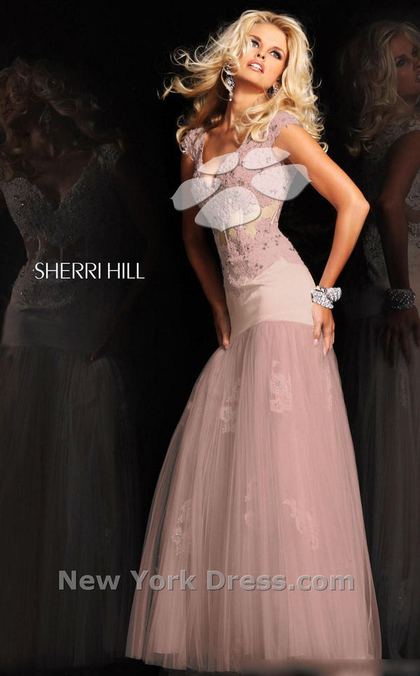 Sherri Hill 21012 Blush/Nude