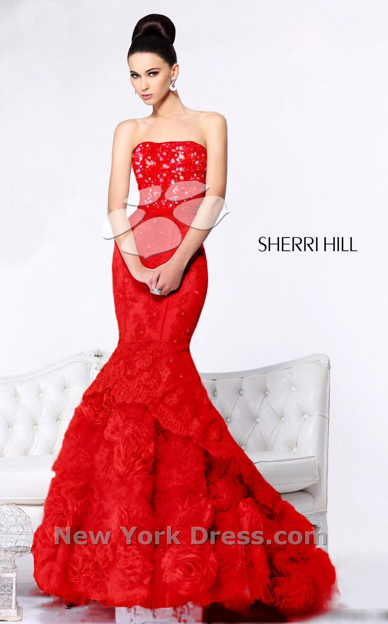 Sherri Hill 21014 Red