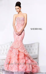 1 of 4 Sherri Hill 21014 Blush