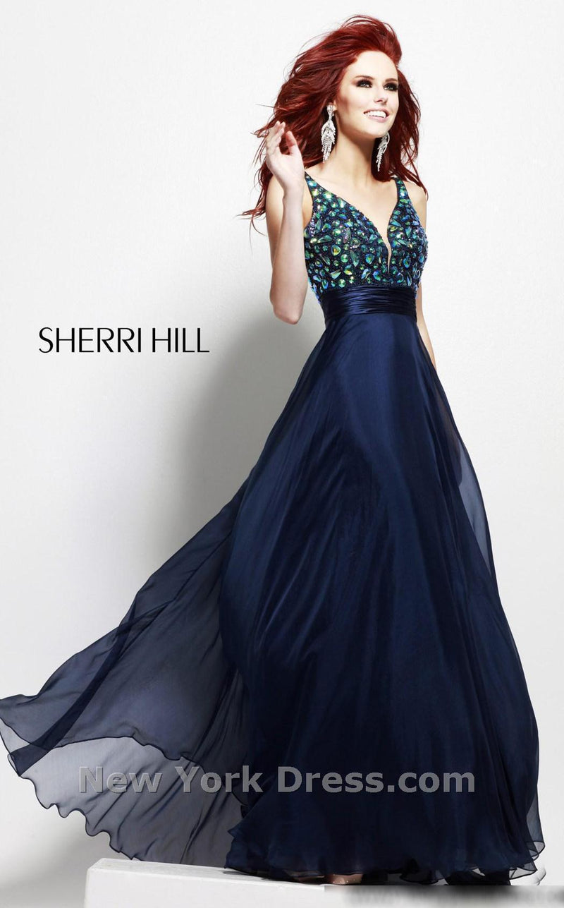 Sherri Hill 21030 Navy