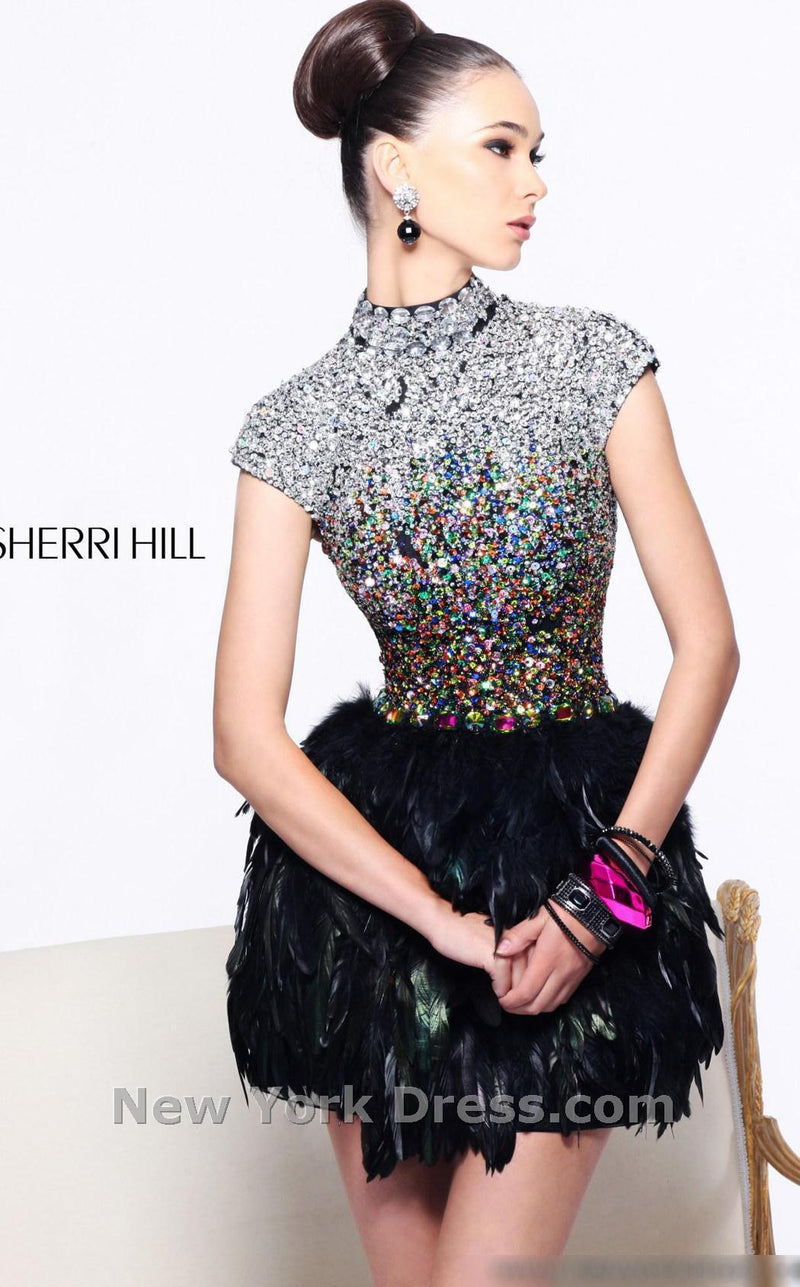 Sherri Hill 21045 Black Multi