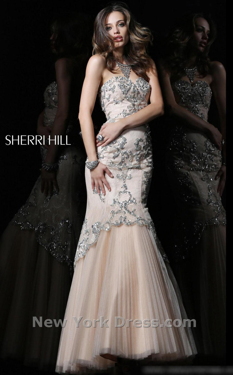 Sherri Hill 21058 Nude