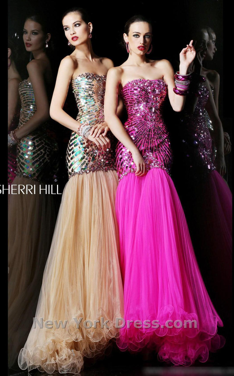 Sherri Hill 21060 Nude/Nude