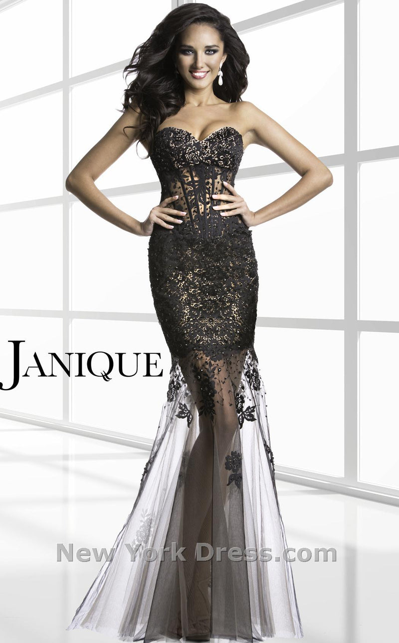 Janique 11015 Black/Nude