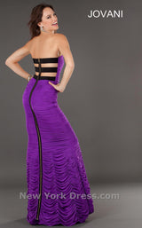 3 of 4 Jovani 73082 Purple