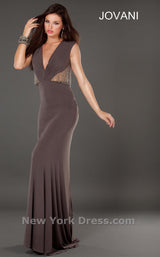 1 of 4 Jovani 73471 Gray