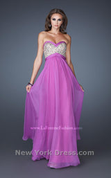 5 of 5 La Femme 18733 Bright Purple