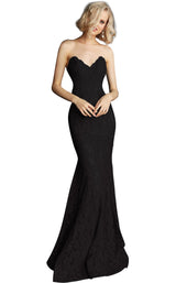 10 of 72 Jovani 37334 Black