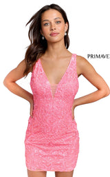 2 of 17 Primavera Couture 3806 Coral