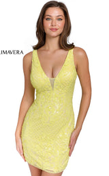 4 of 17 Primavera Couture 3806 Yellow