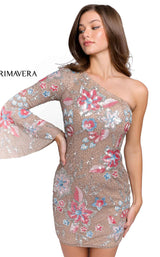 1 of 7 Primavera Couture 3810 Nude Multi