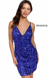 6 of 22 Primavera Couture 3813 Royal Blue