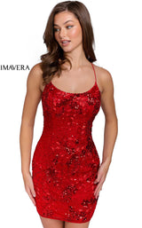 6 of 31 Primavera Couture 3816 Red