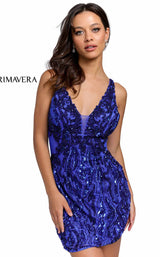 3 of 12 Primavera Couture 3822 Royal Blue