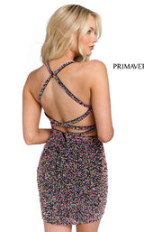 5 of 14 Primavera Couture 3824 Black Multi