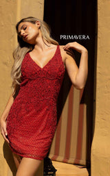 9 of 10 Primavera Couture 3827 Red