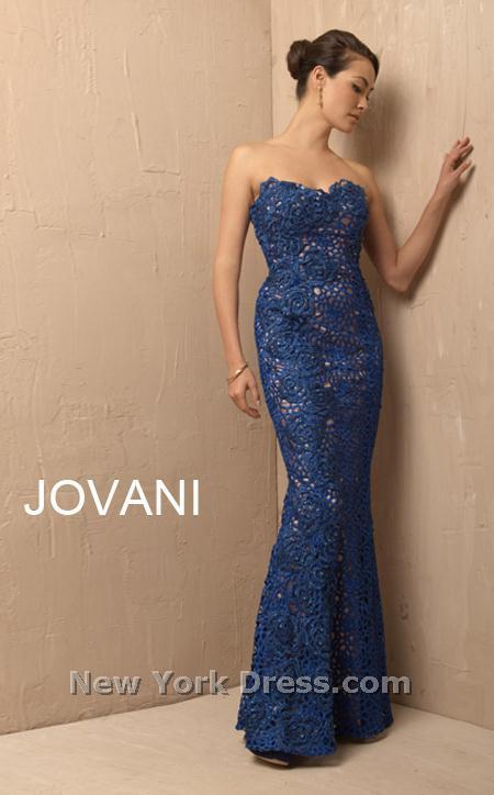 Jovani 4921 Royal/Nude