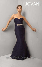 2 of 5 Jovani 5643 Purple