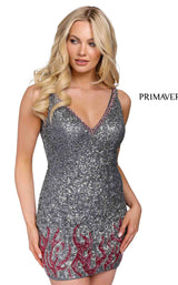 1 of 8 Primavera Couture 3847 Charcoal