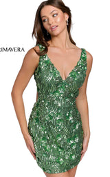 2 of 7 Primavera Couture 3850 Sage Green