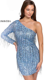 2 of 13 Primavera Couture 3858 Bright Blue