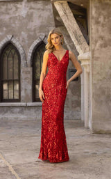 7 of 12 Primavera Couture 3908 Red