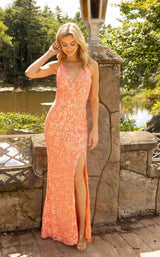 2 of 14 Primavera Couture 3938 Coral