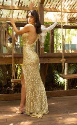 10 of 12 Primavera Couture 3945 Gold