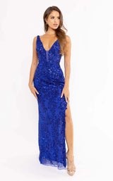 3 of 5 Primavera Couture 3953 Royal Blue