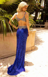 7 of 7 Primavera Couture 3955 Royal Blue