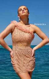 1 of 12 Primavera Couture 4002 Dress Apricot