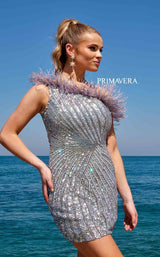 7 of 12 Primavera Couture 4002 Dress Platinum