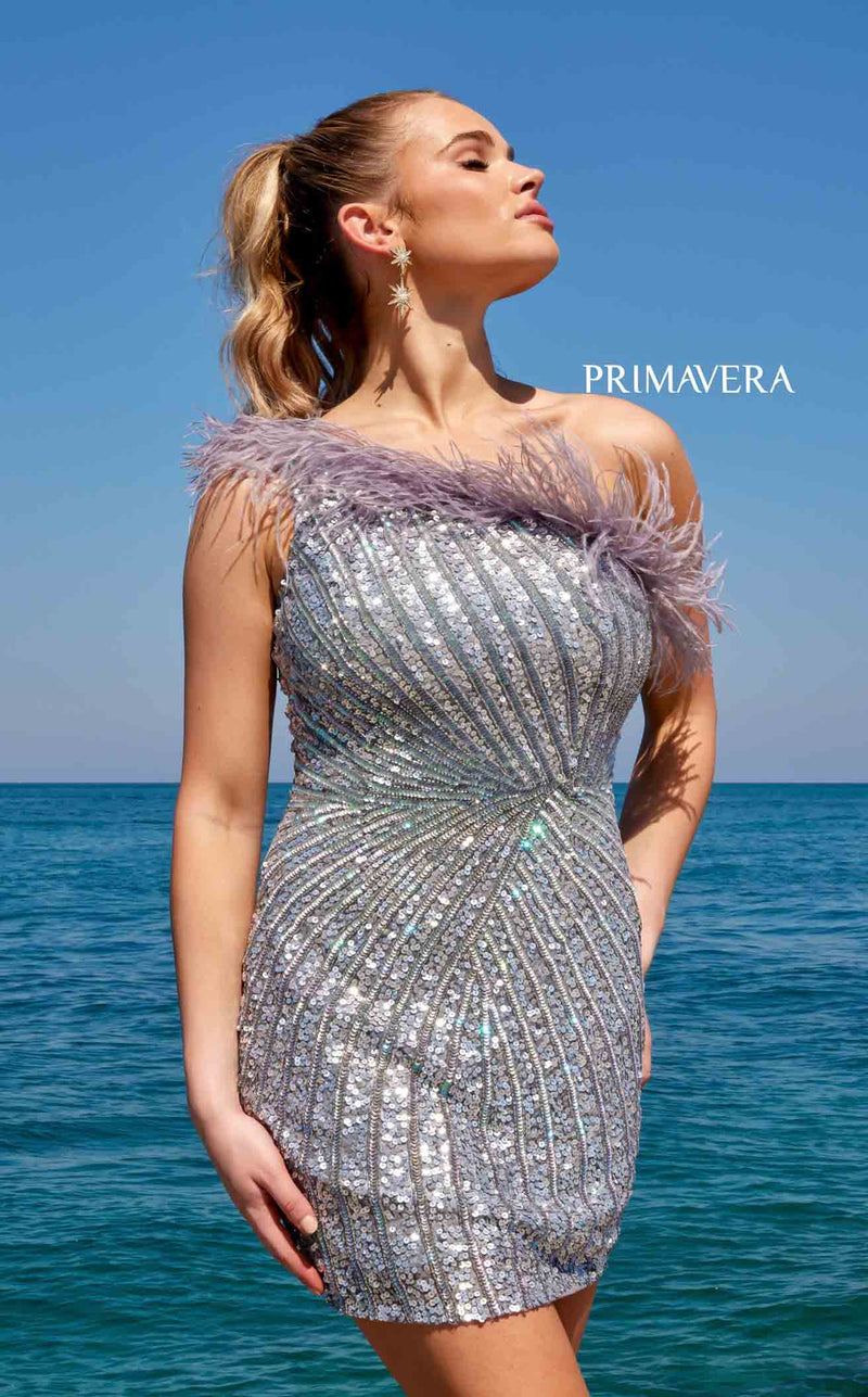 Primavera Couture 4002 Dress Platinum