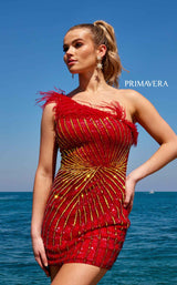 5 of 12 Primavera Couture 4002 Dress Red