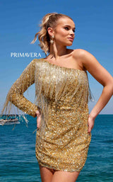 3 of 9 Primavera Couture 4003 Dress Gold