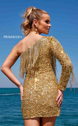 9 of 9 Primavera Couture 4003 Dress Gold