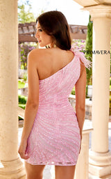 9 of 11 Primavera Couture 4004 Dress Pink